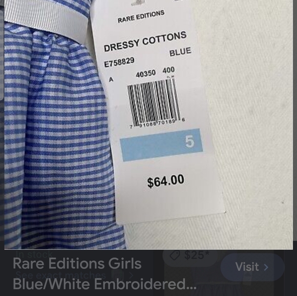 Macy's Big Girls Plus Size Dress, NWT (Size 16) - Picture 10 of 10